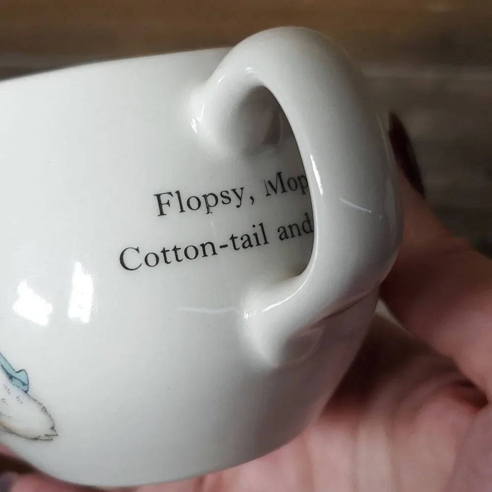 Beatrix Potter's Peter Rabbit Wedgwood 2 piece mug and bowl set - Picture 3 of 12